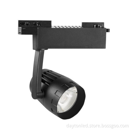 ETL Listed Magnetic Track Light System with Halo Lightolier, Dimmable 30W LED Track Light (Black/White)